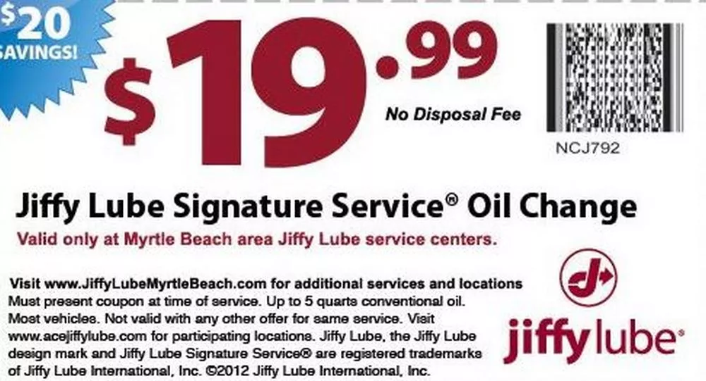 Why You Should Take Advantage Of This Jiffy Lube Coupon