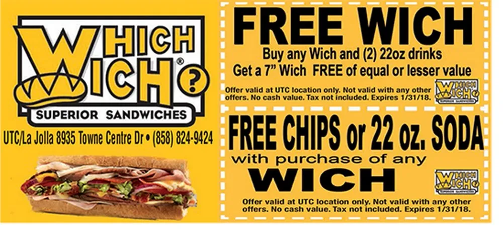 5 Which Wich Coupon Codes You Need To Know About